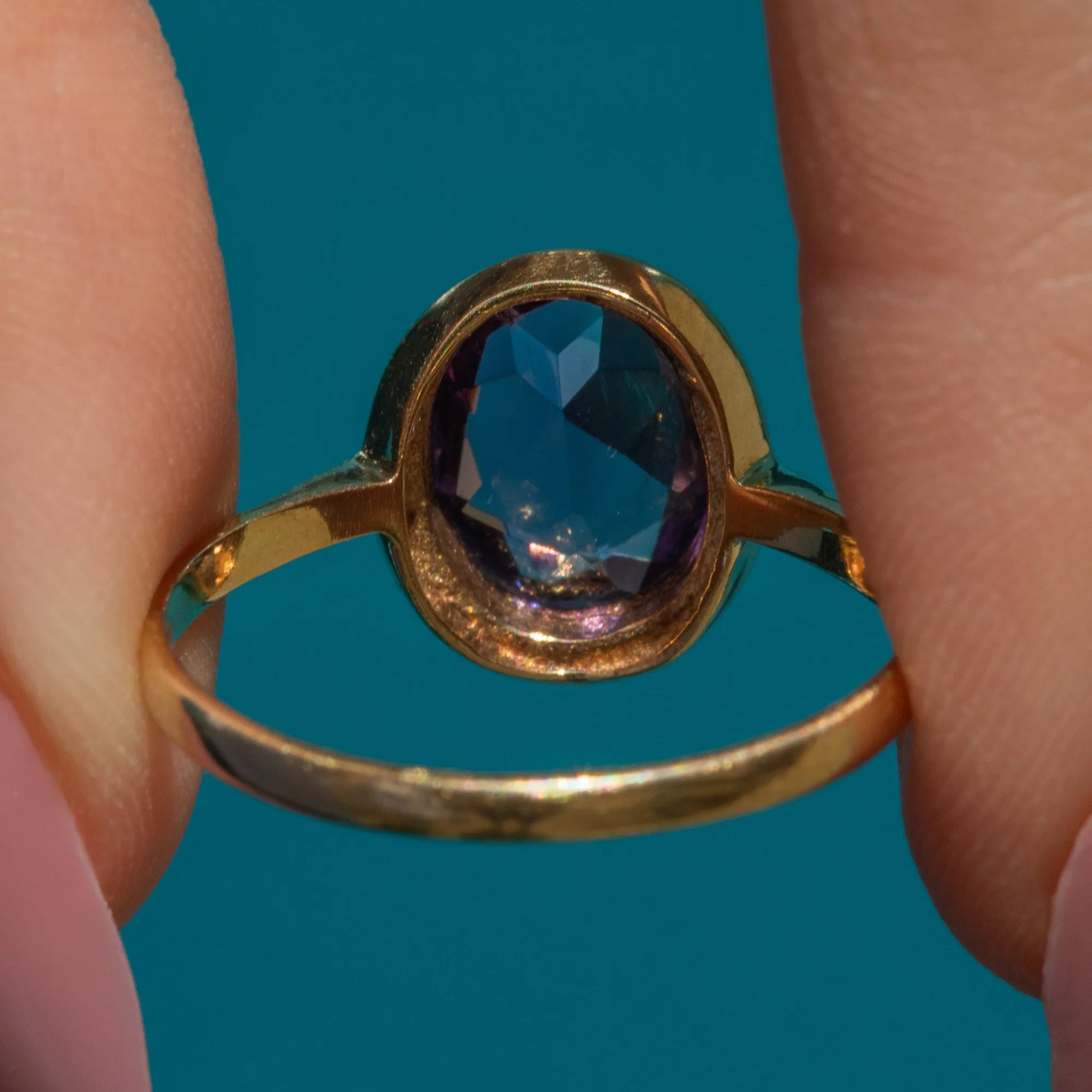 9ct Gold Amethyst Ring, 1.51ct