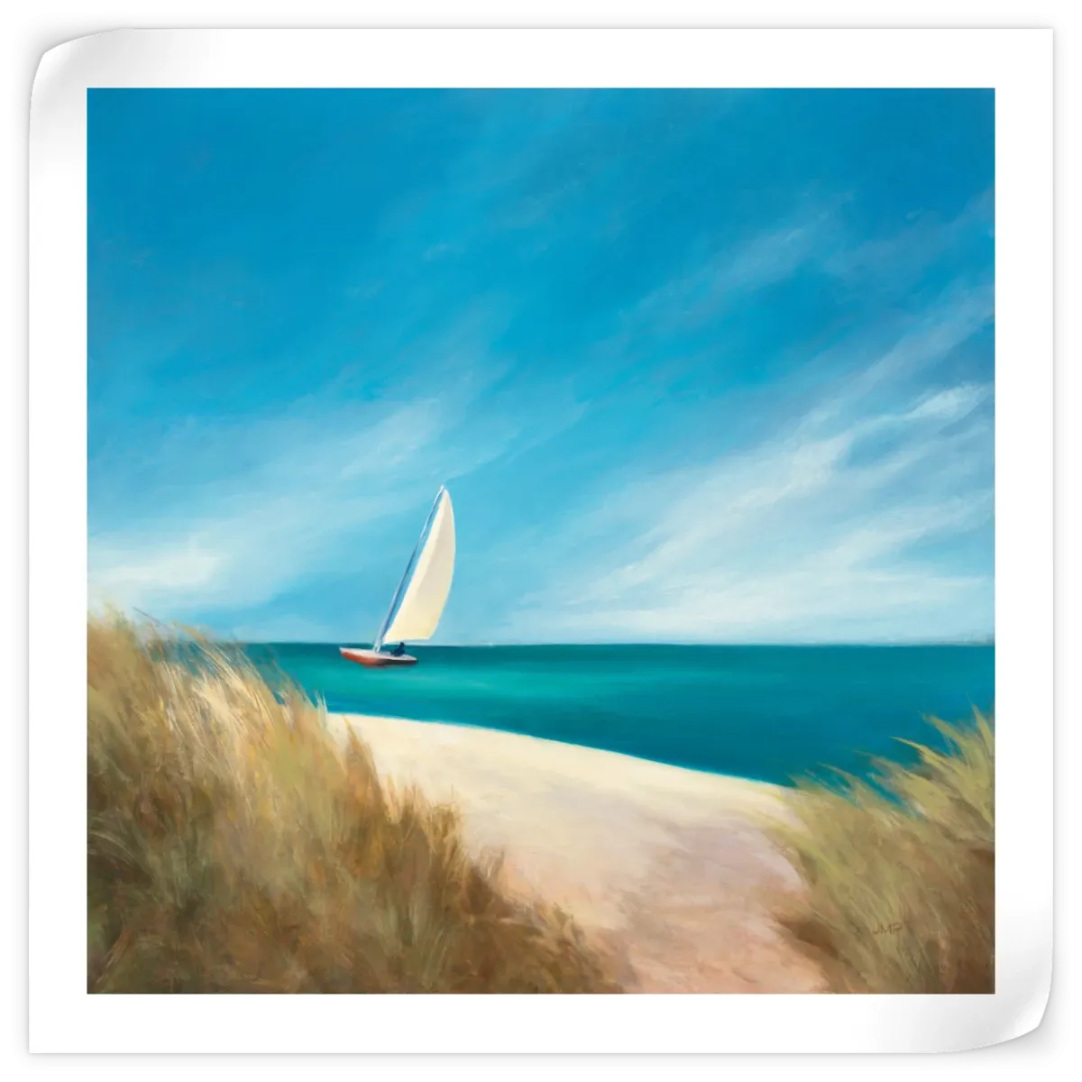 A Calm Sunday Sail Wall Art