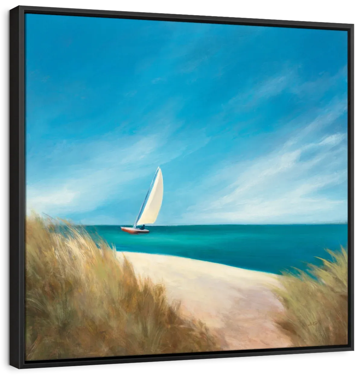 A Calm Sunday Sail Wall Art