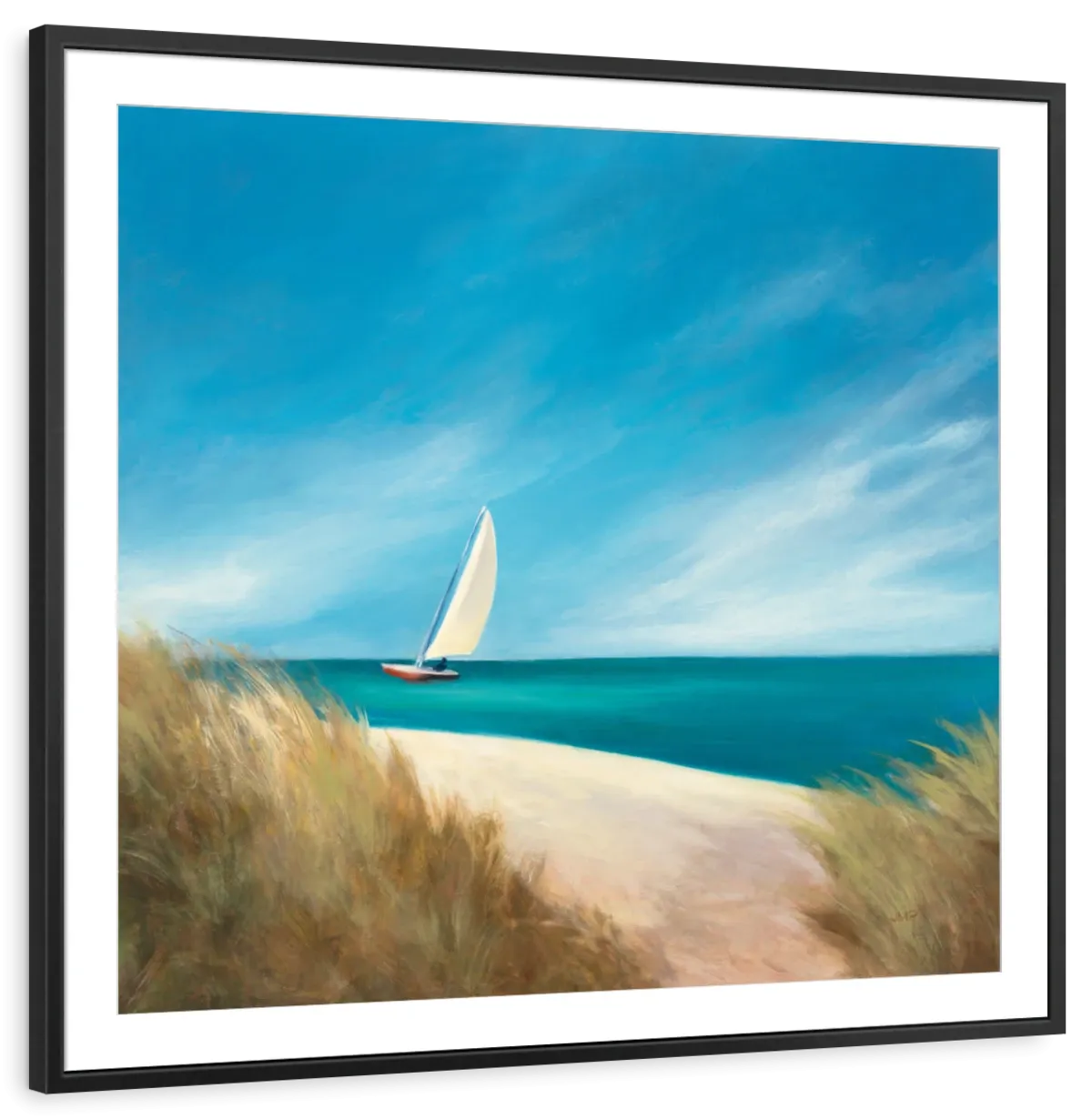 A Calm Sunday Sail Wall Art