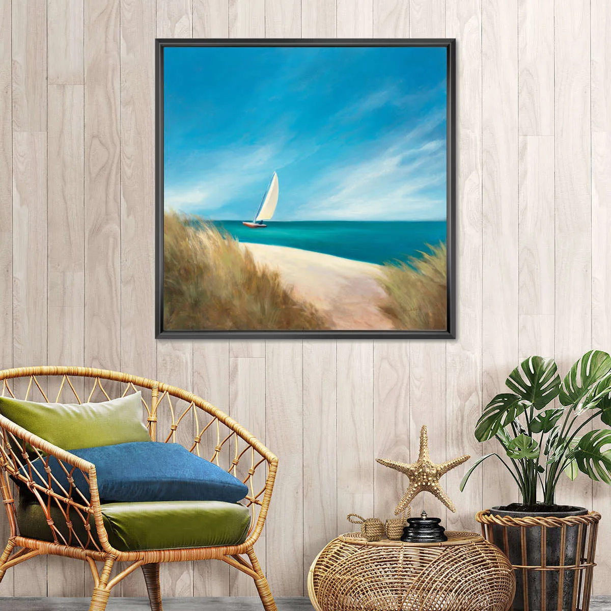 A Calm Sunday Sail Wall Art