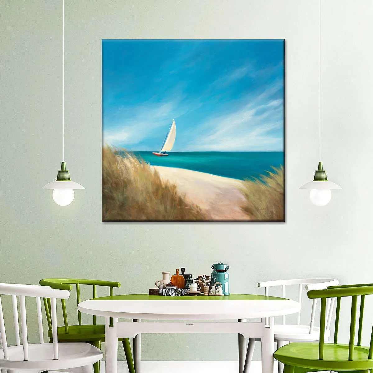 A Calm Sunday Sail Wall Art