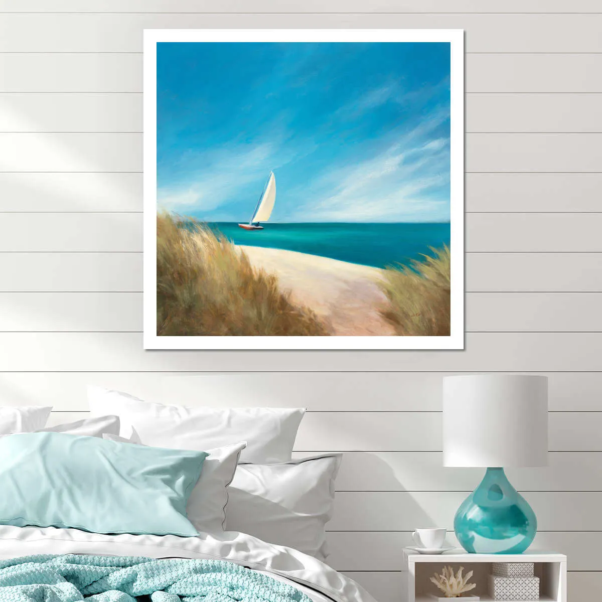 A Calm Sunday Sail Wall Art