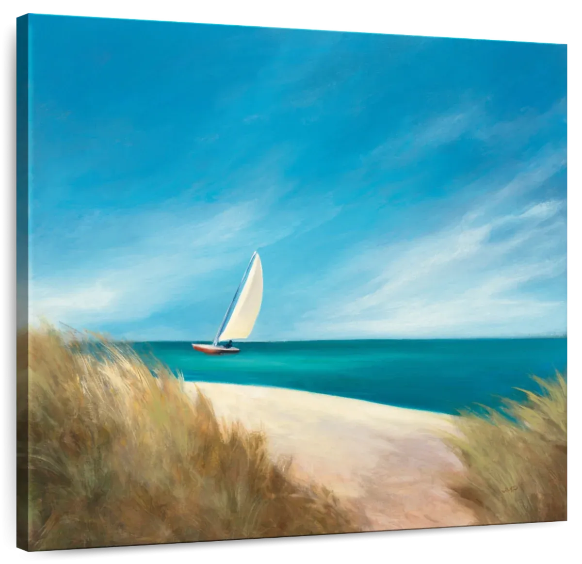 A Calm Sunday Sail Wall Art