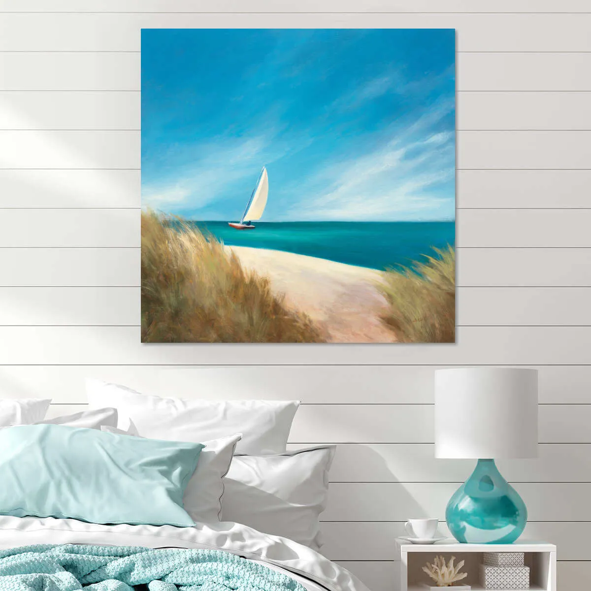 A Calm Sunday Sail Wall Art