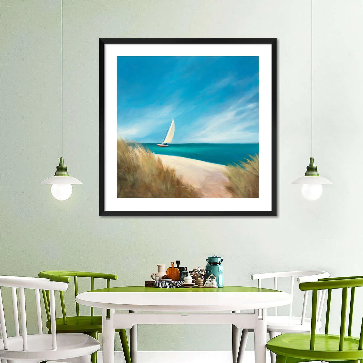 A Calm Sunday Sail Wall Art