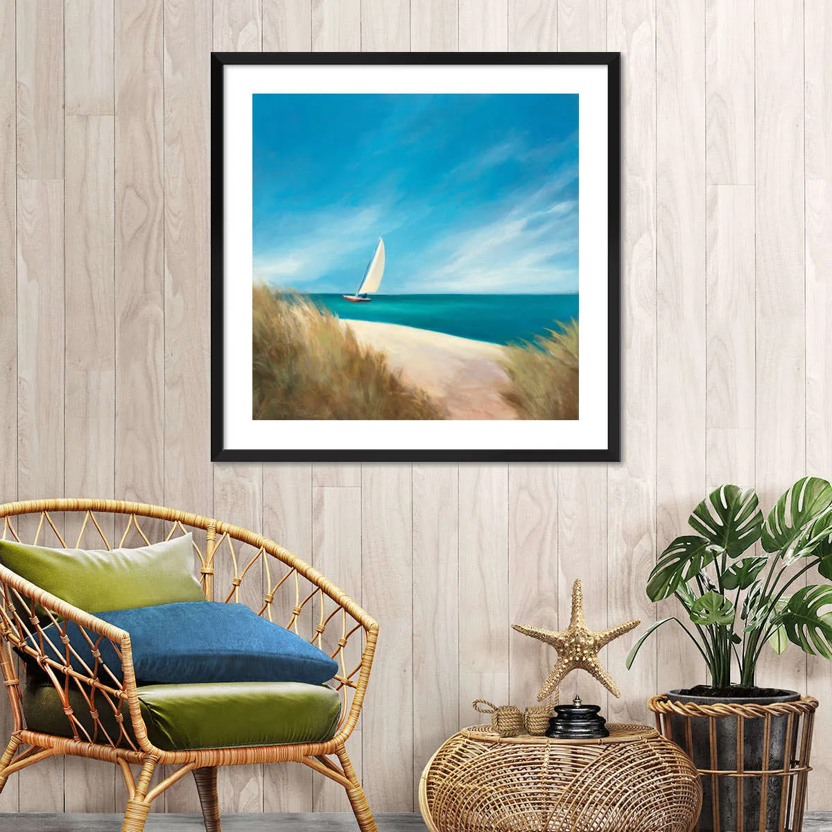 A Calm Sunday Sail Wall Art