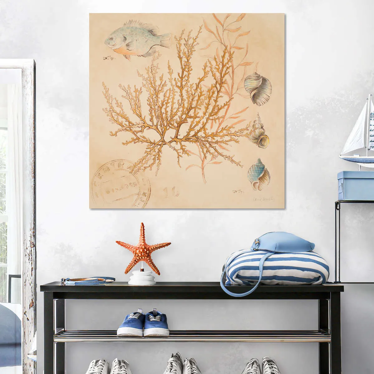 A Coral Medley I Wall Art