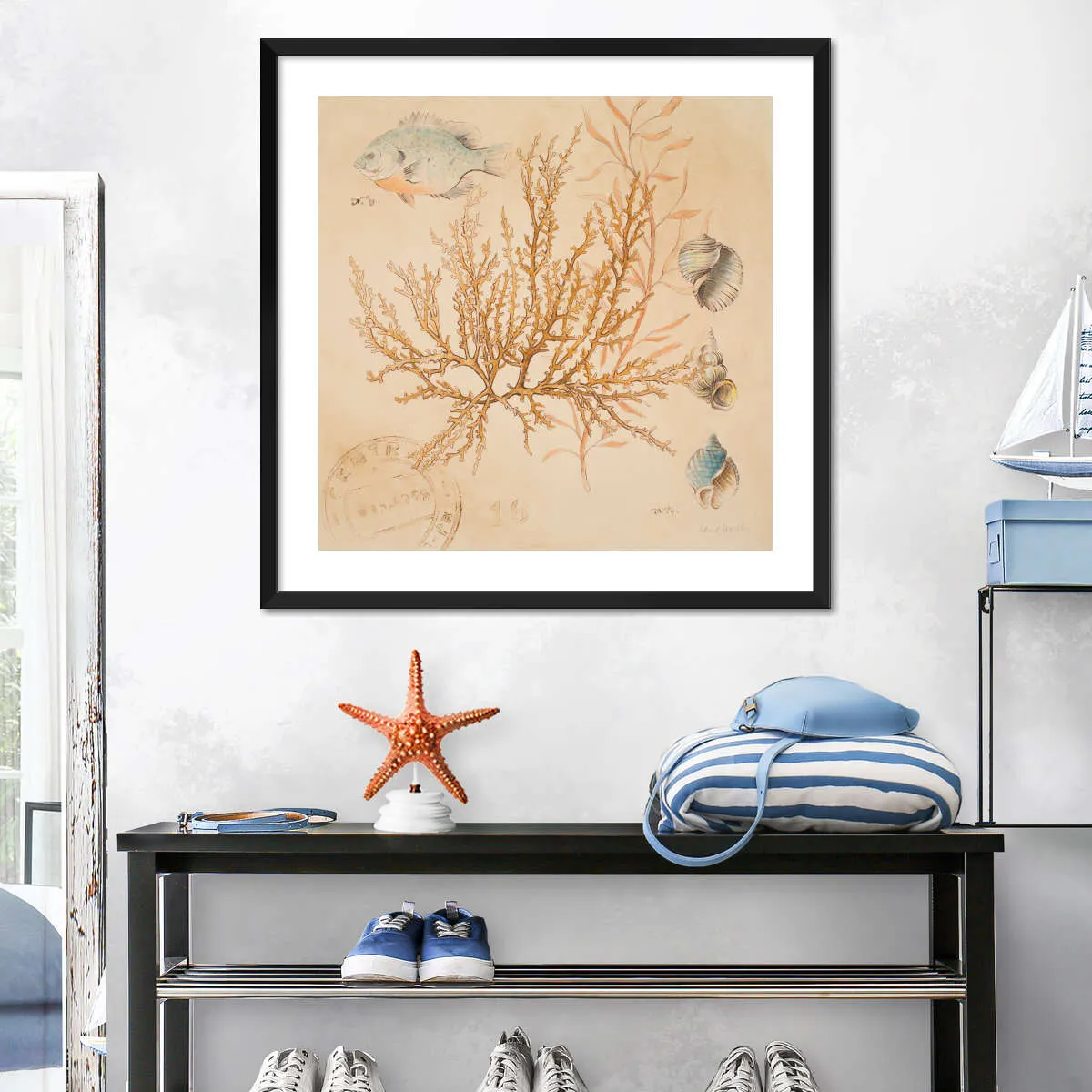 A Coral Medley I Wall Art