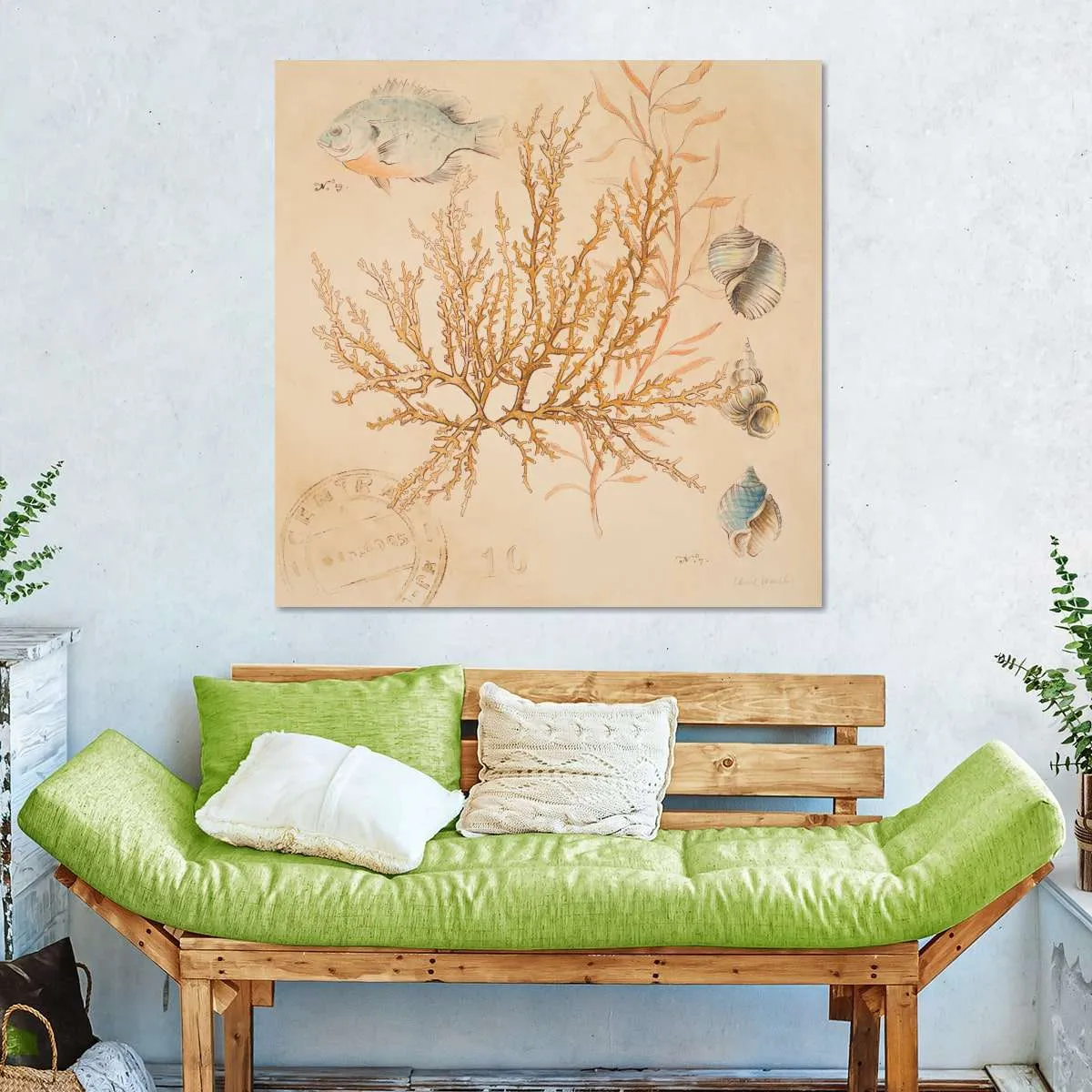 A Coral Medley I Wall Art