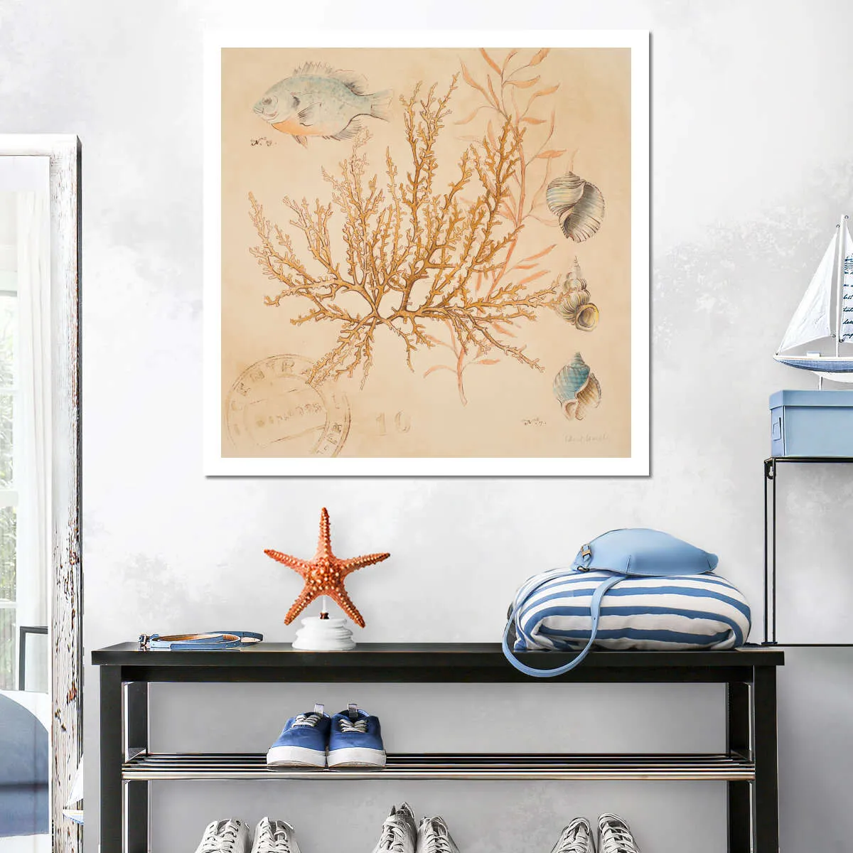 A Coral Medley I Wall Art