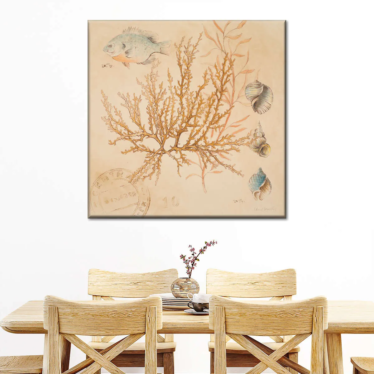 A Coral Medley I Wall Art