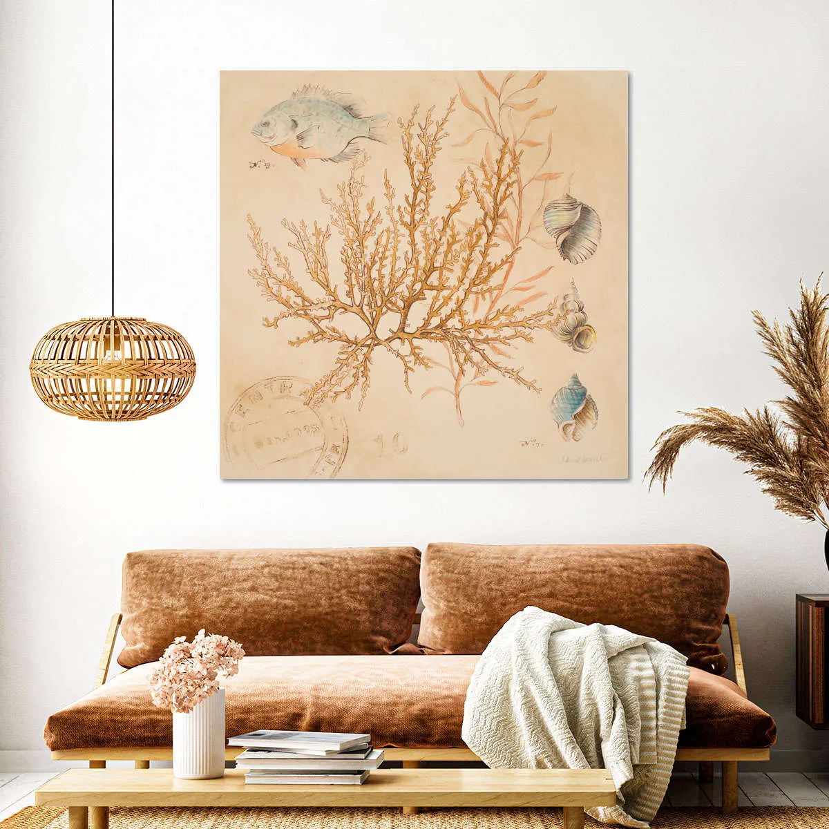 A Coral Medley I Wall Art