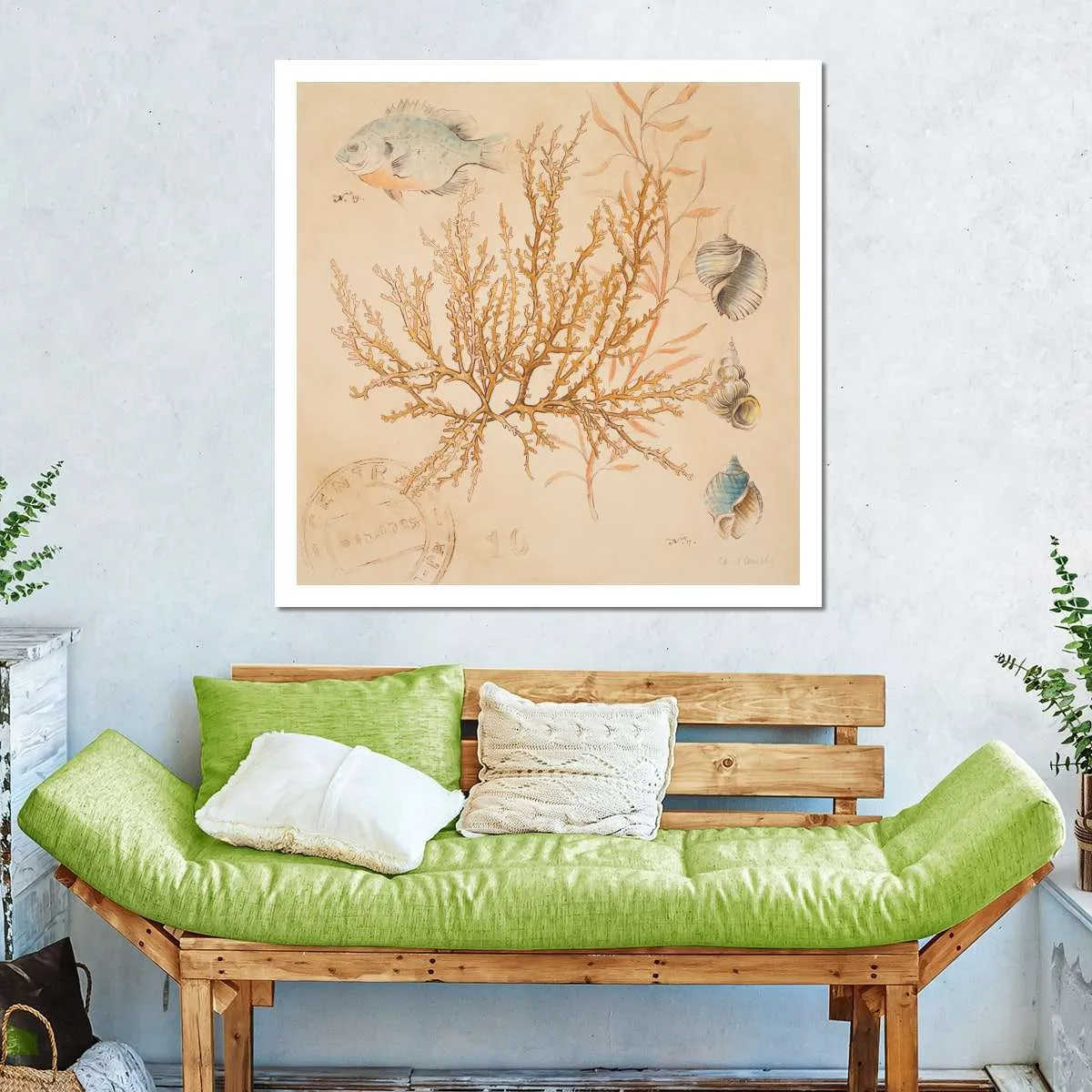 A Coral Medley I Wall Art