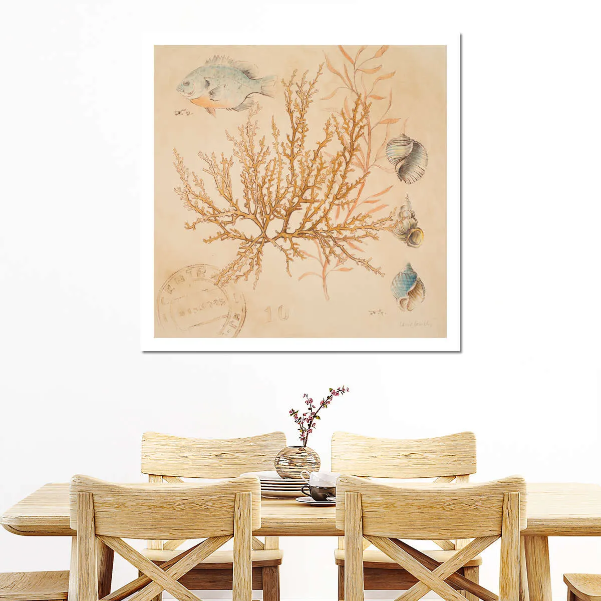 A Coral Medley I Wall Art