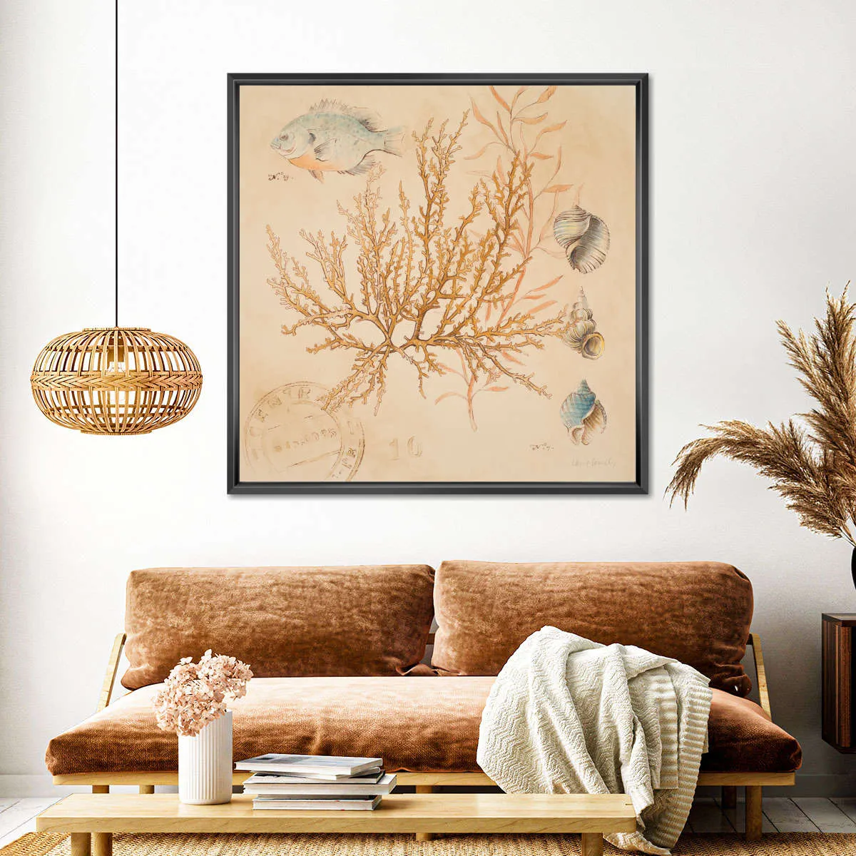 A Coral Medley I Wall Art