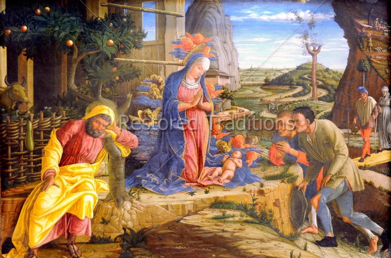 Adoration of the Shepherds – Mantegna