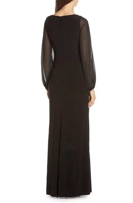 Adrianna Papell AP1E205892 Long Sleeve Formal Dress