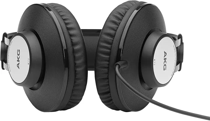 AKG Pro Audio K72 Over-Ear, Closed-Back, Studio Headphones, Matte Black