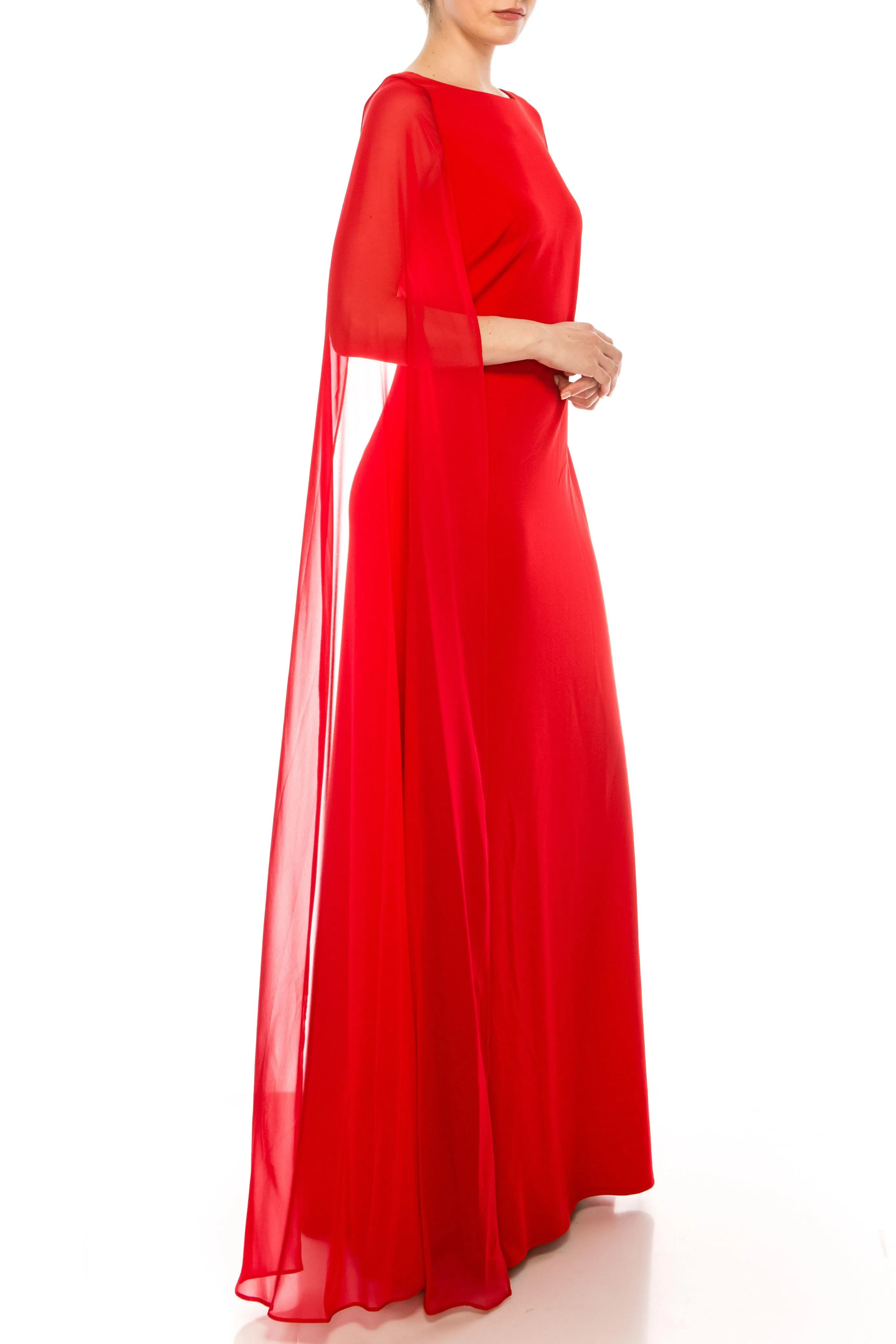 Alex Evenings 8160255 Long Formal Chiffon Dress