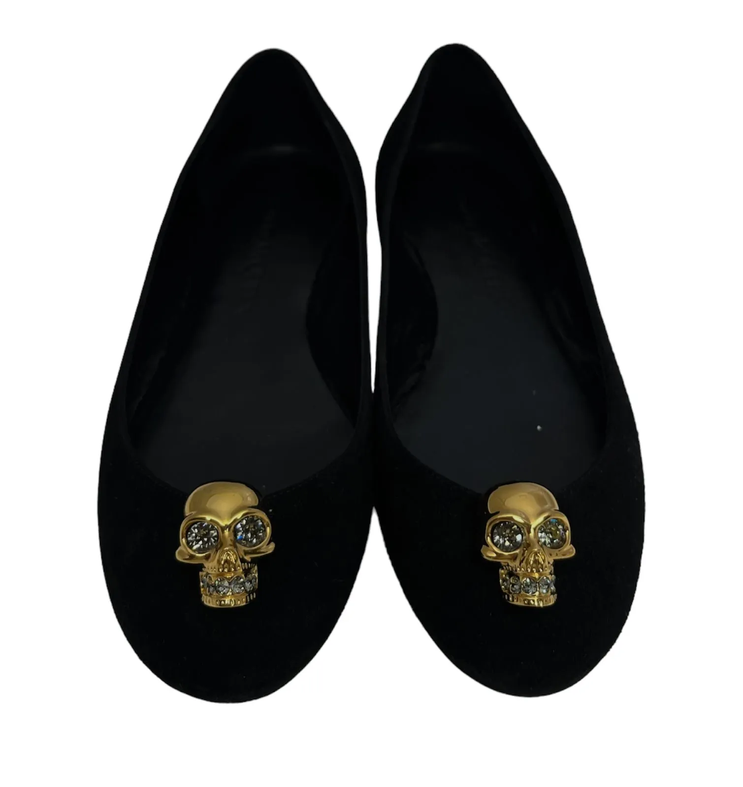 Alexander McQueen suede flats (PREOWNED)