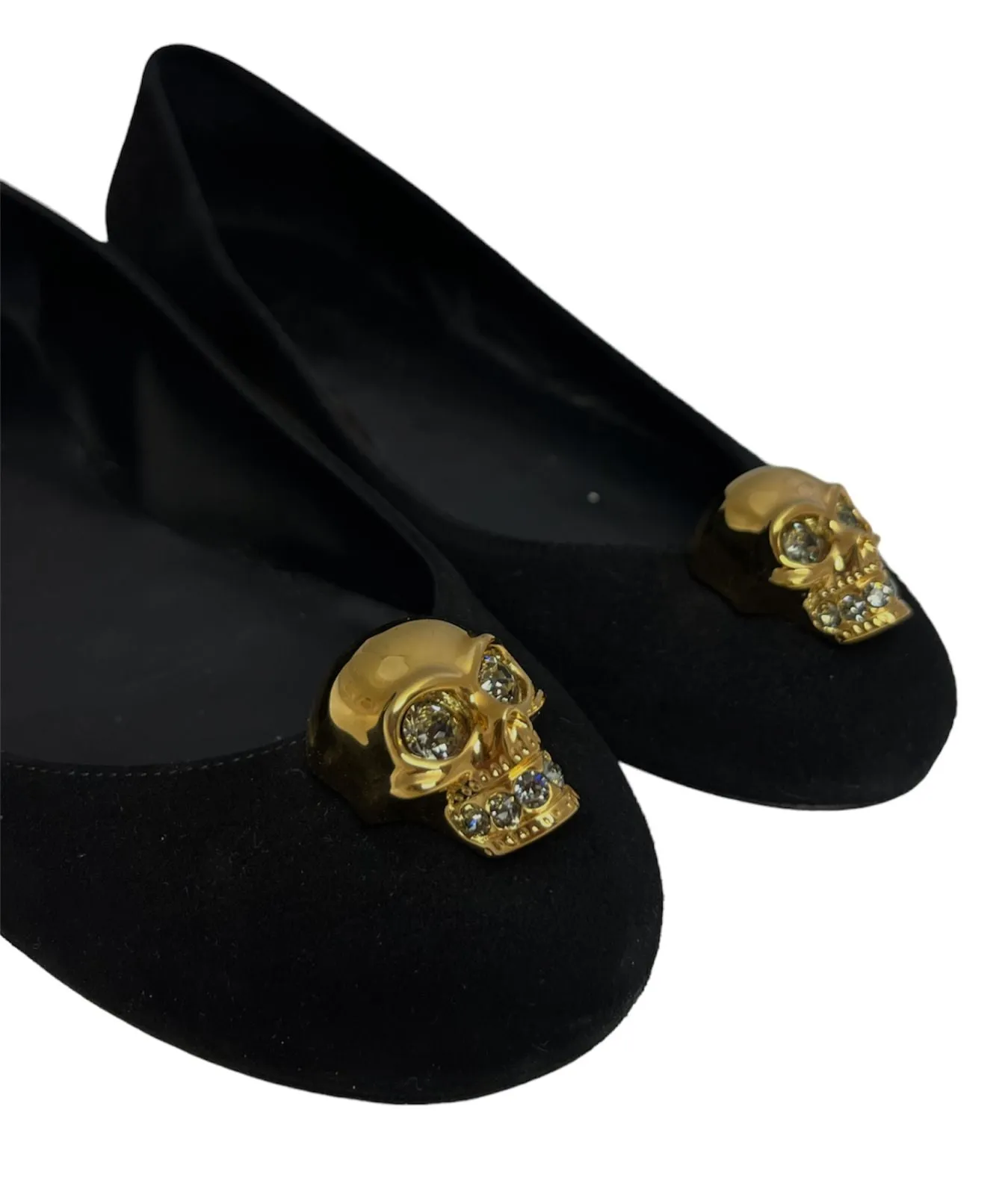 Alexander McQueen suede flats (PREOWNED)