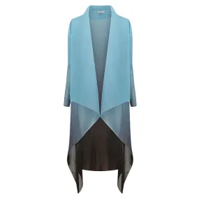 Alquema Blue Topaz Estrella Dress & Collare Coat