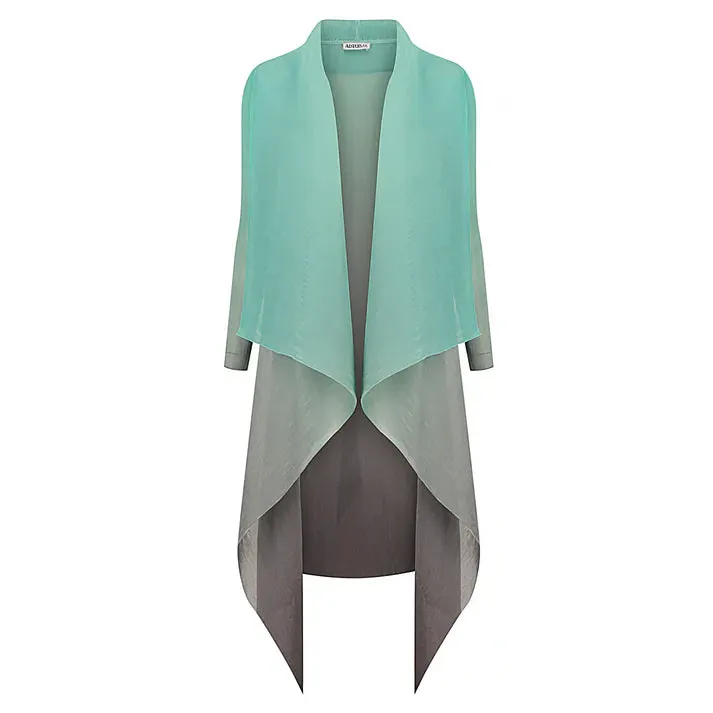 Alquema Spearmint Estrella Dress & Collare Coat