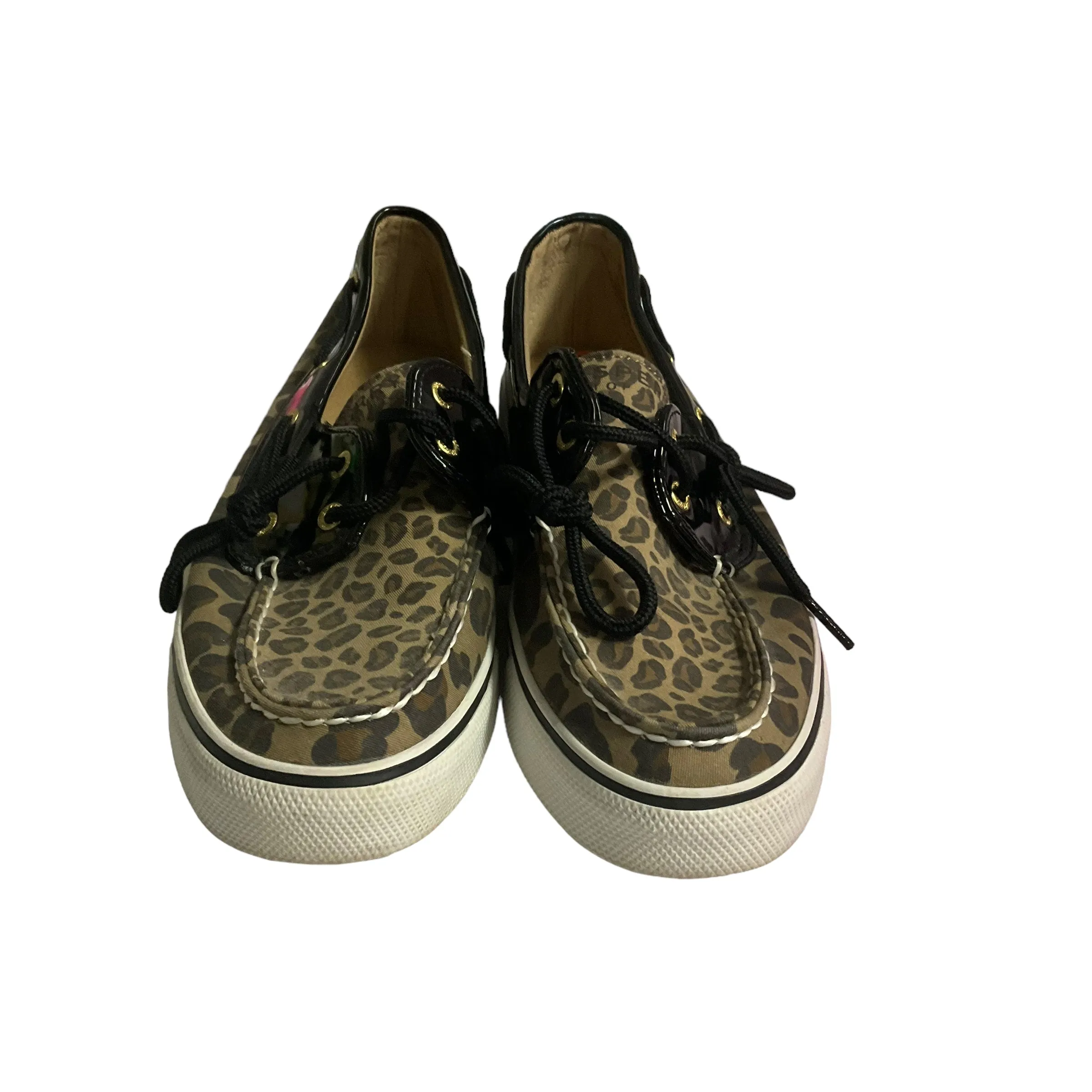 Animal Print Shoes Flats Sperry, Size 8.5