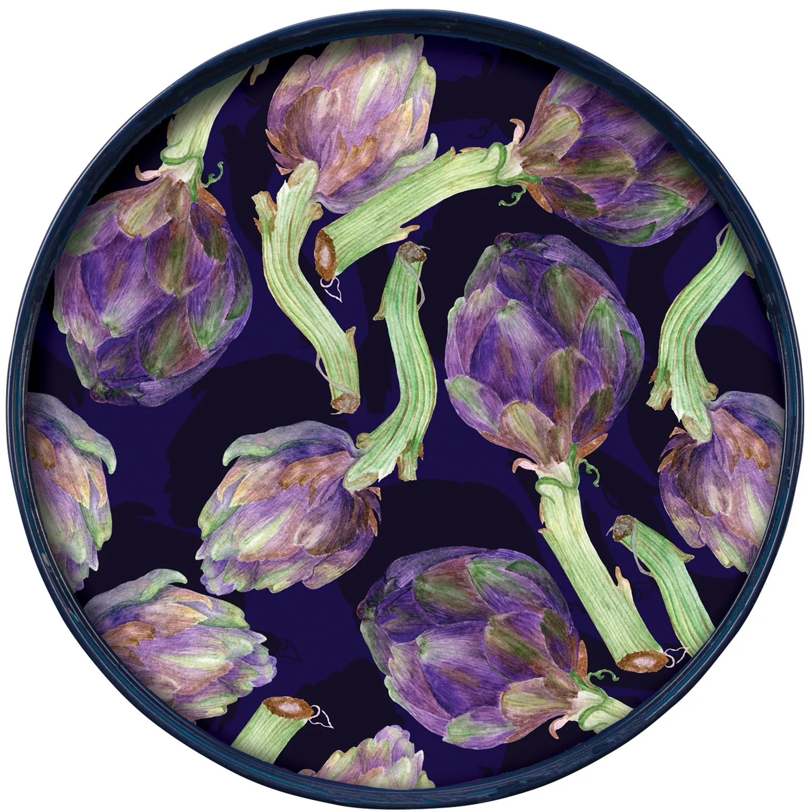 Artichoke Delight 15 Round Tray