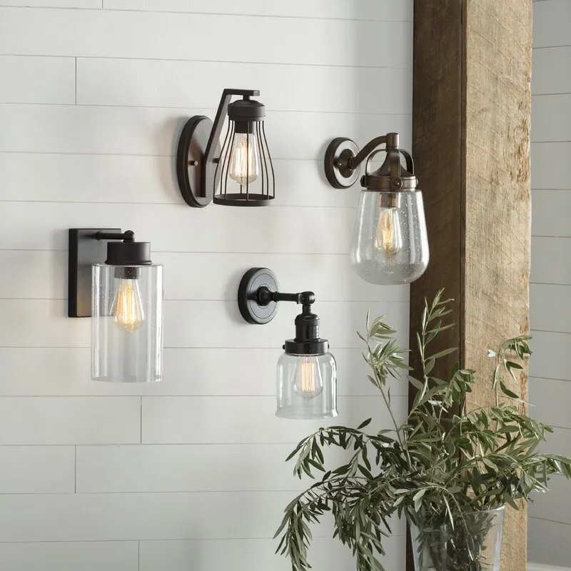 Belcher 1 Light Dimmable Armed Sconce