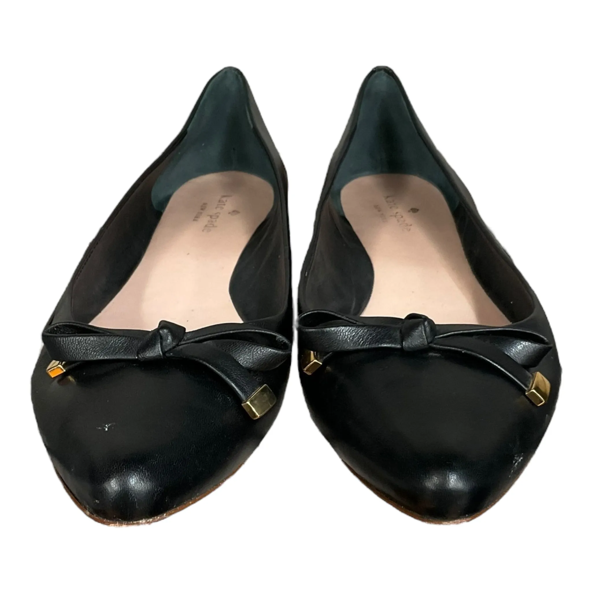 Black Shoes Flats Kate Spade, Size 10