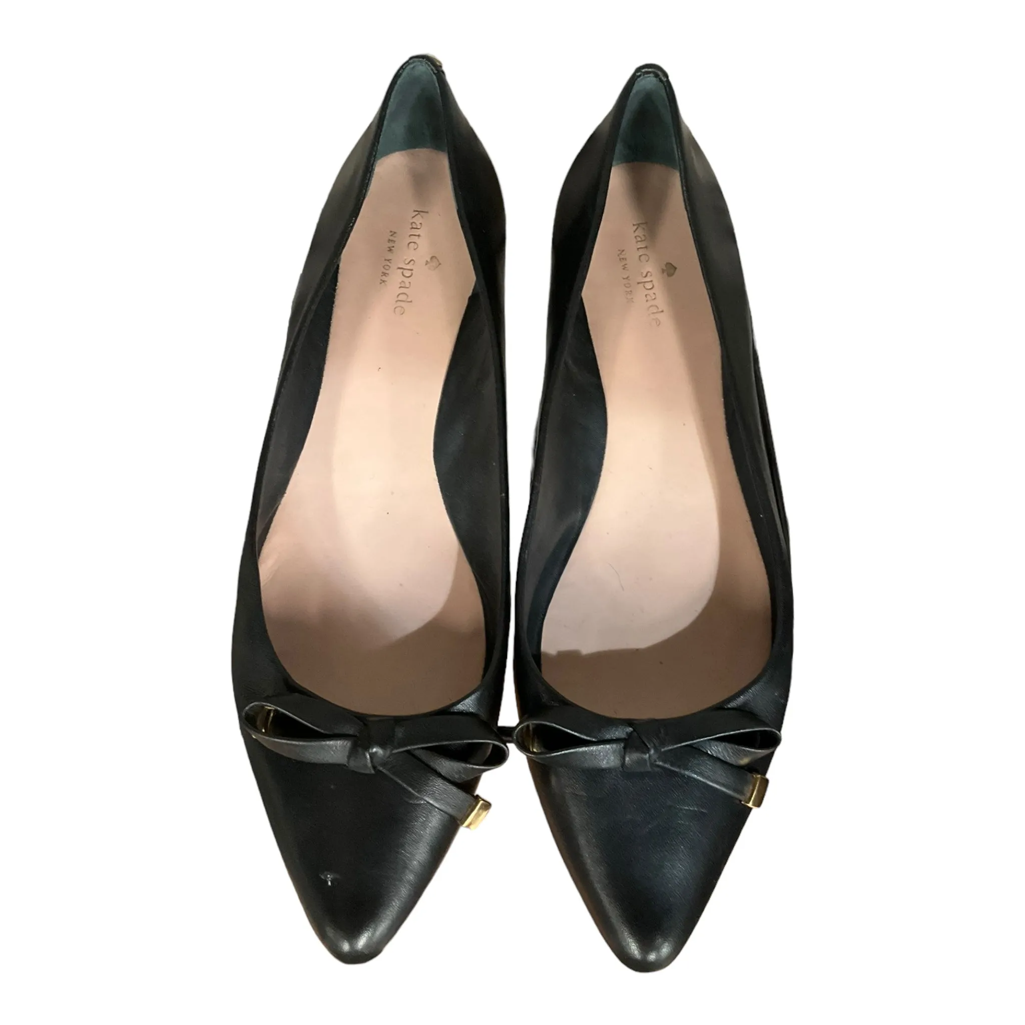 Black Shoes Flats Kate Spade, Size 10