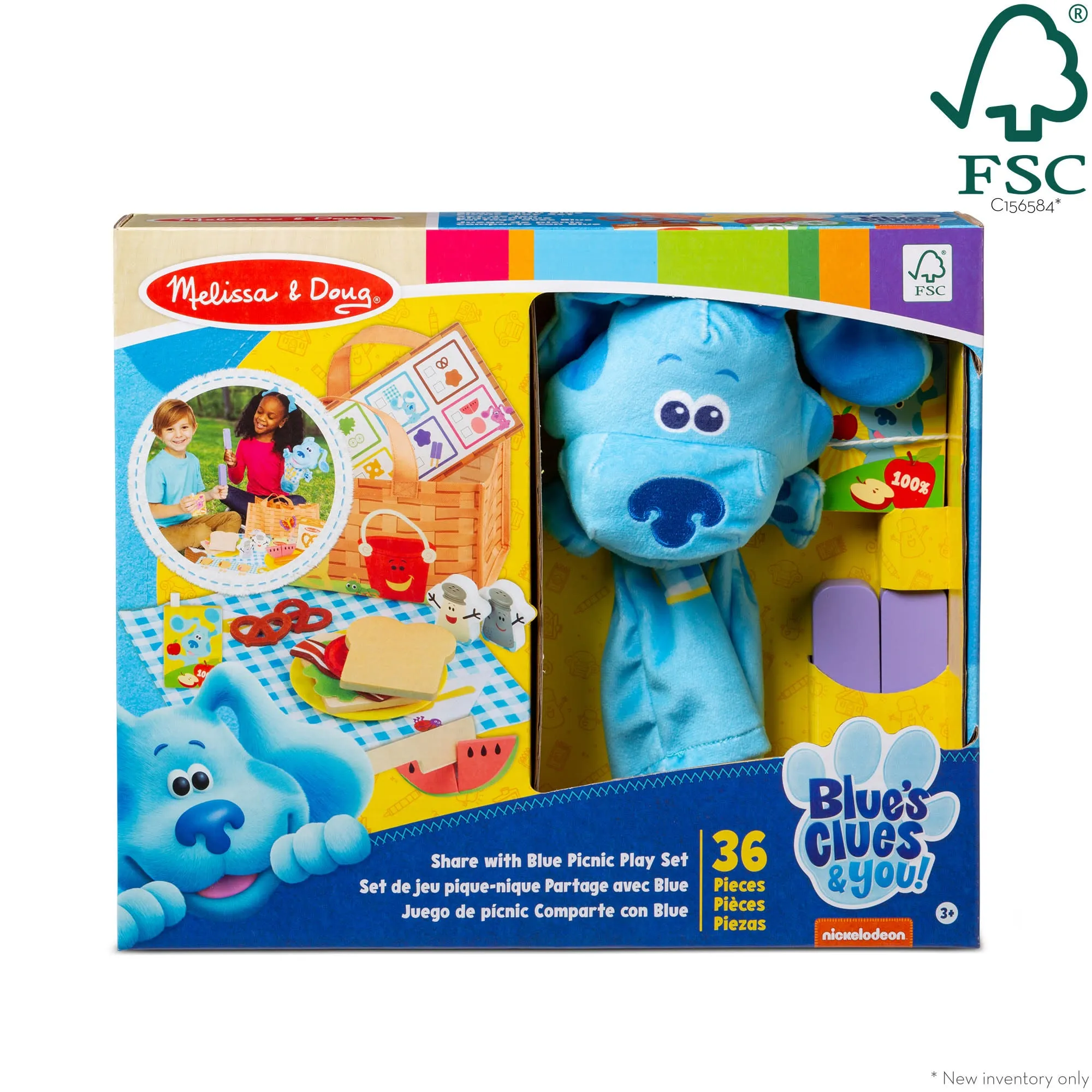 Blue's Clues & You! Share with Blue Picnic Play Set