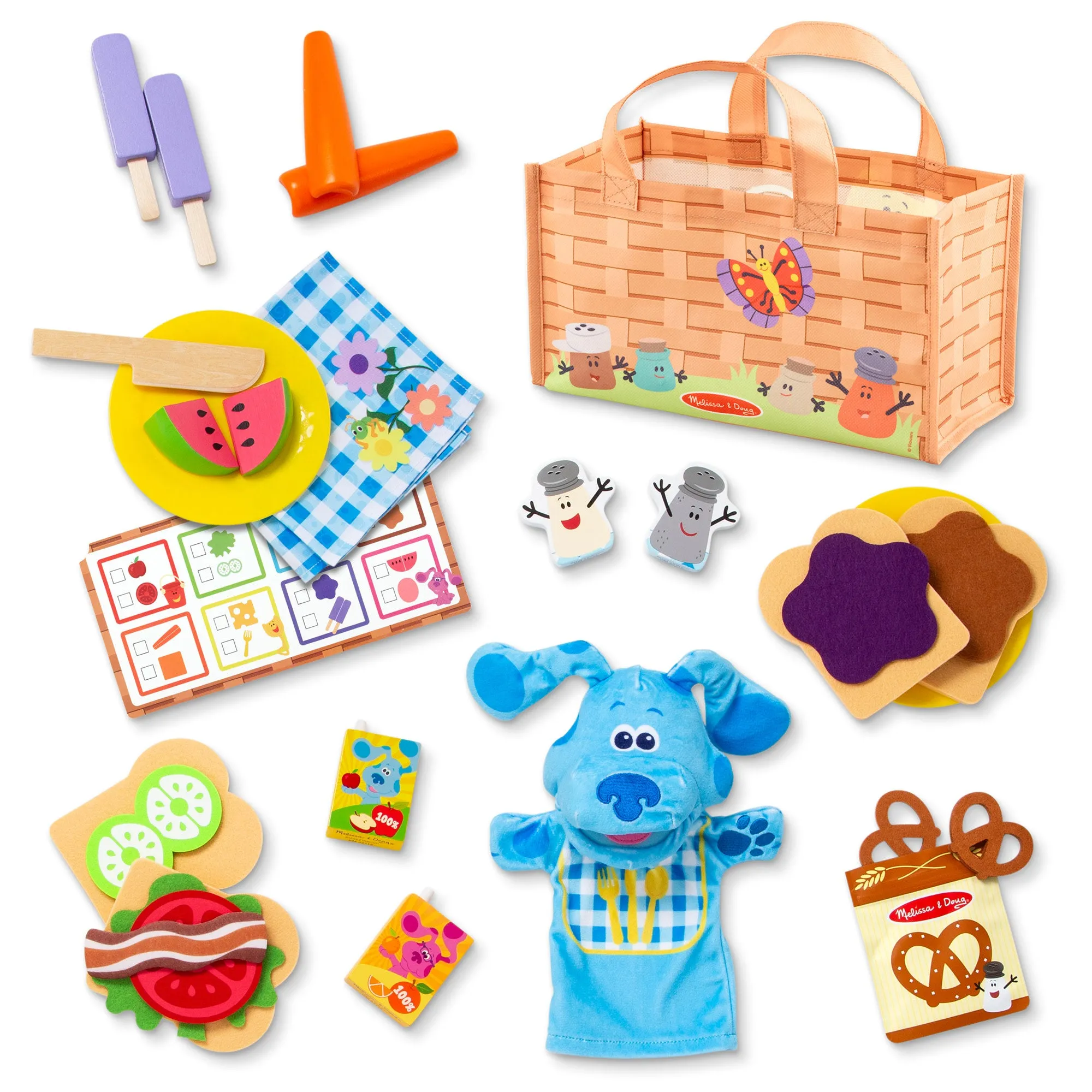 Blue's Clues & You! Share with Blue Picnic Play Set