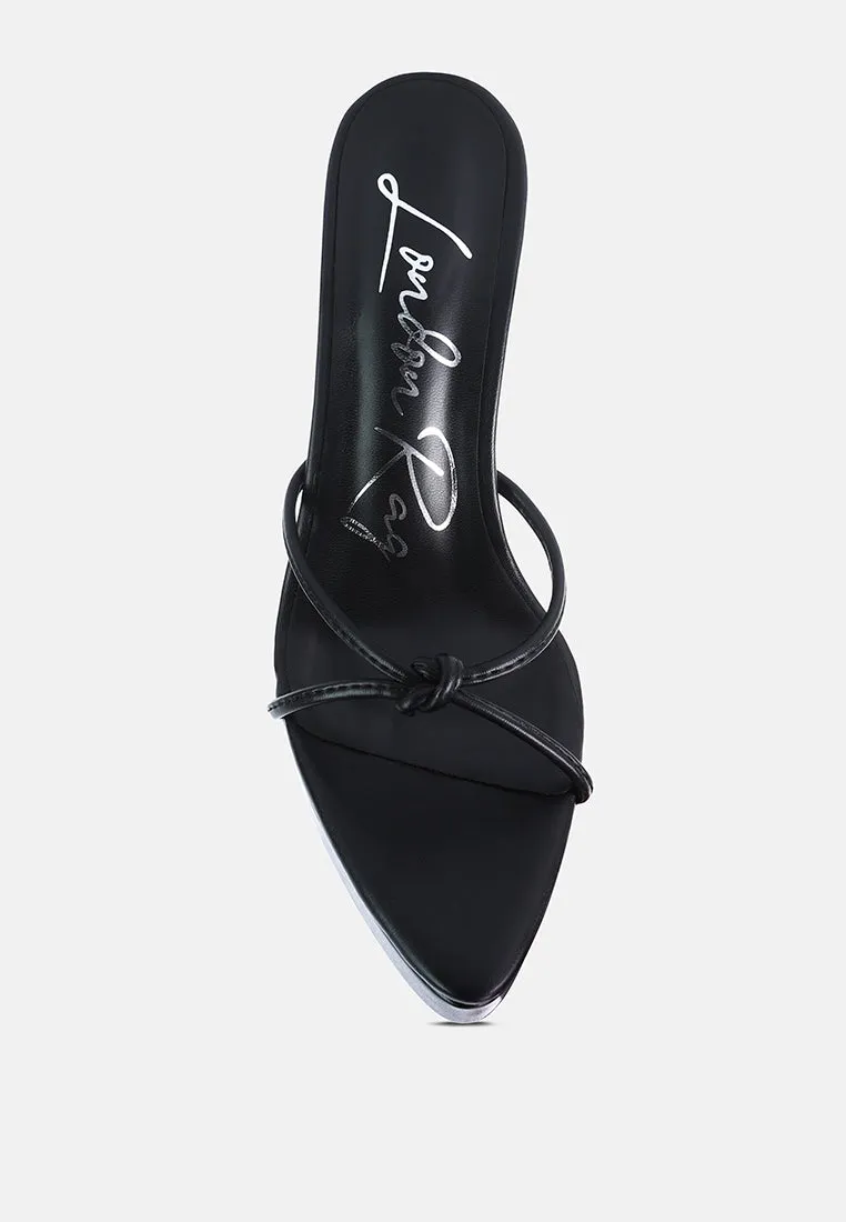 Bondage High Heel Lace Up Heels By Ruw