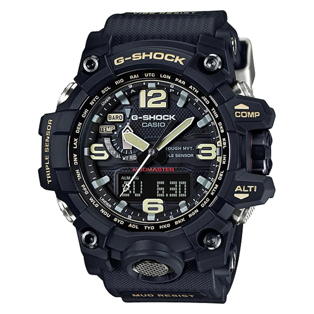 Casio G-SHOCK MUDMASTER Tough Solar Men's Watch - GWG1000-1A