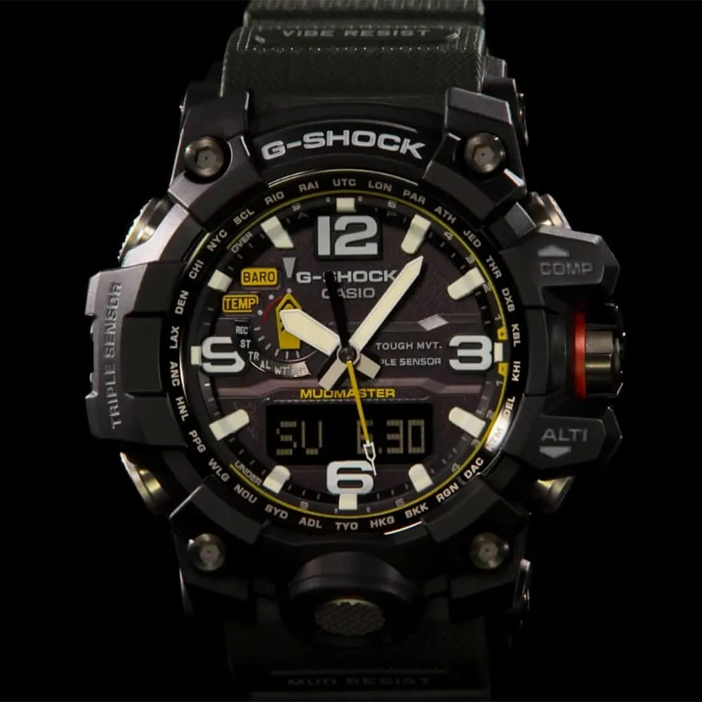 Casio G-SHOCK MUDMUSTER Tough Solar Men's Watch - GWG1000-1A3