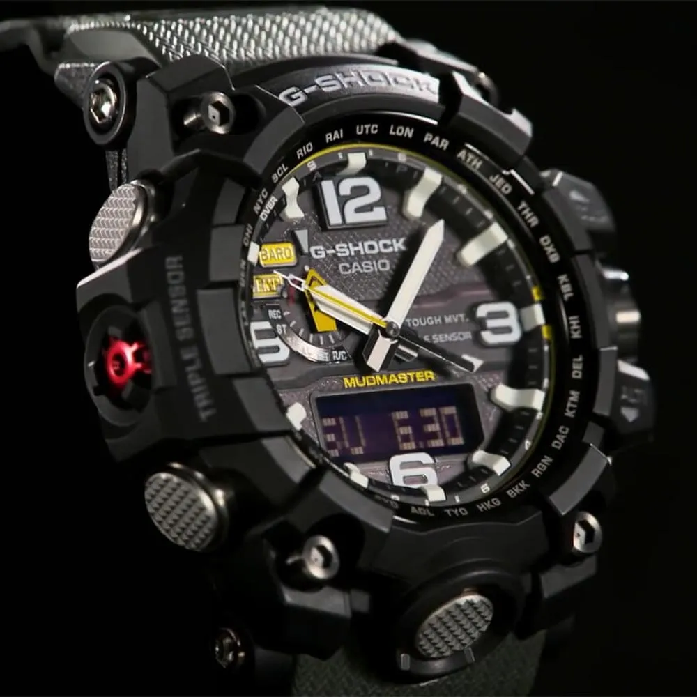 Casio G-SHOCK MUDMUSTER Tough Solar Men's Watch - GWG1000-1A3