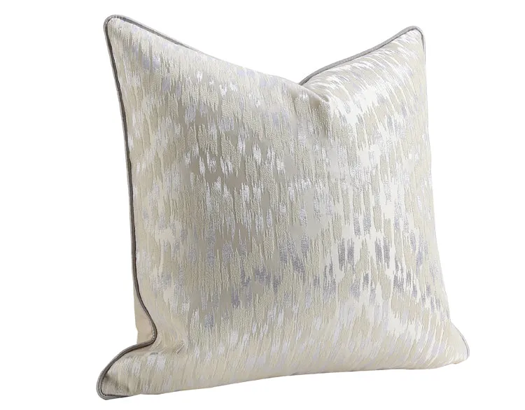 Champagne Gold Viscose Throw Cushion