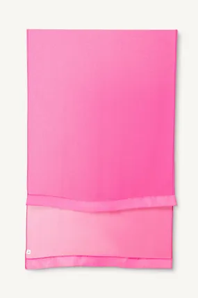 Chiffon Organza Trim Hijab - Pink