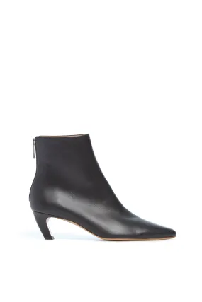 Clayton Ankle Boot in Black Nappa Leather