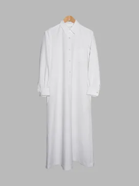 Comme des Garcons AW1995 "Sweeter than Sweet" white maxi pullover shirt dress M