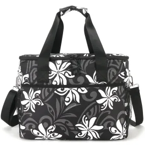 Cooler Tote Large Tiare Infinity Black