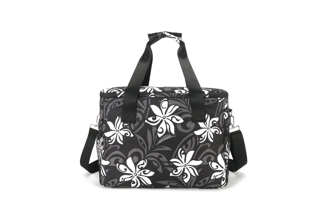 Cooler Tote Large Tiare Infinity Black