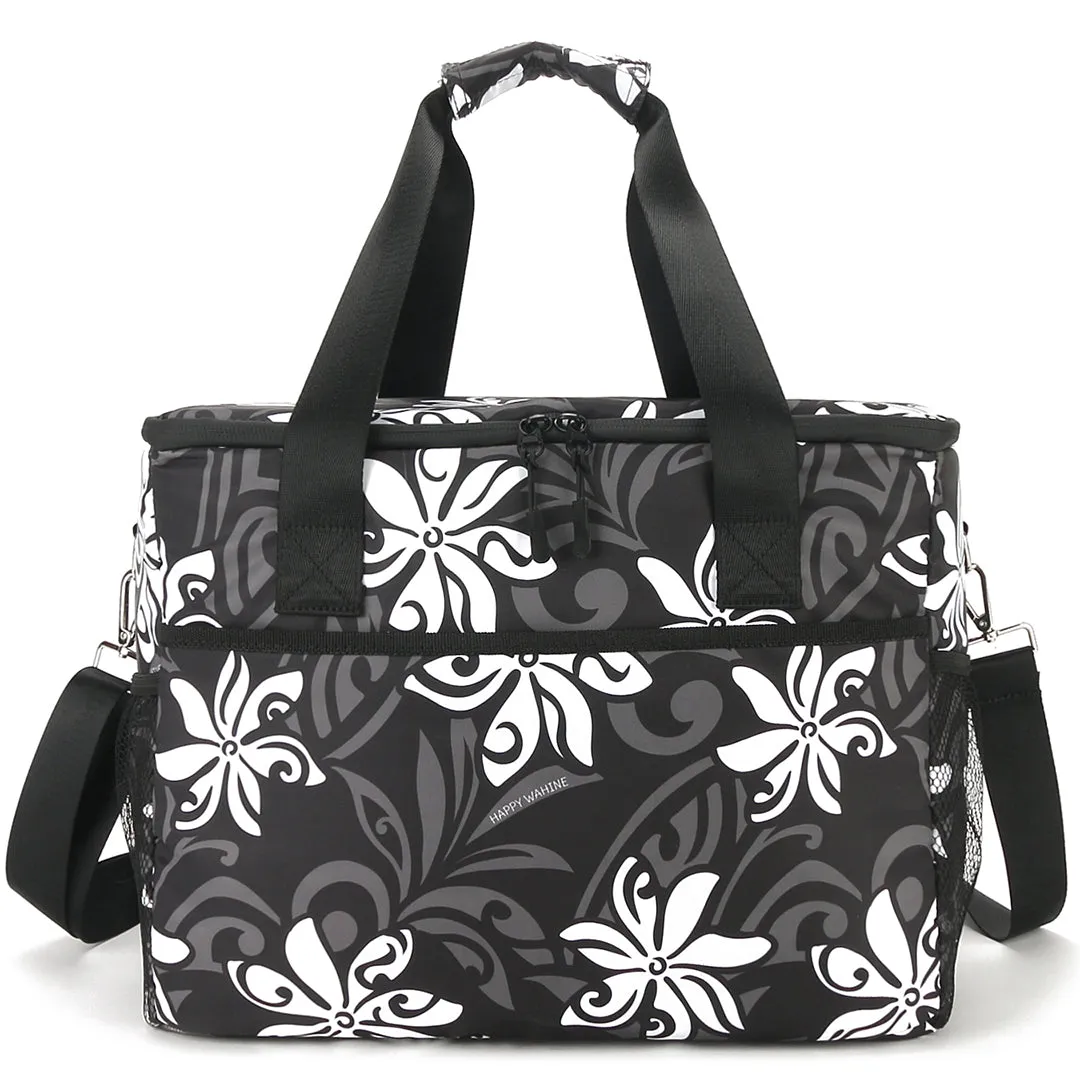 Cooler Tote Large Tiare Infinity Black