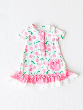 Doll Play Dress - Sweet Cherries