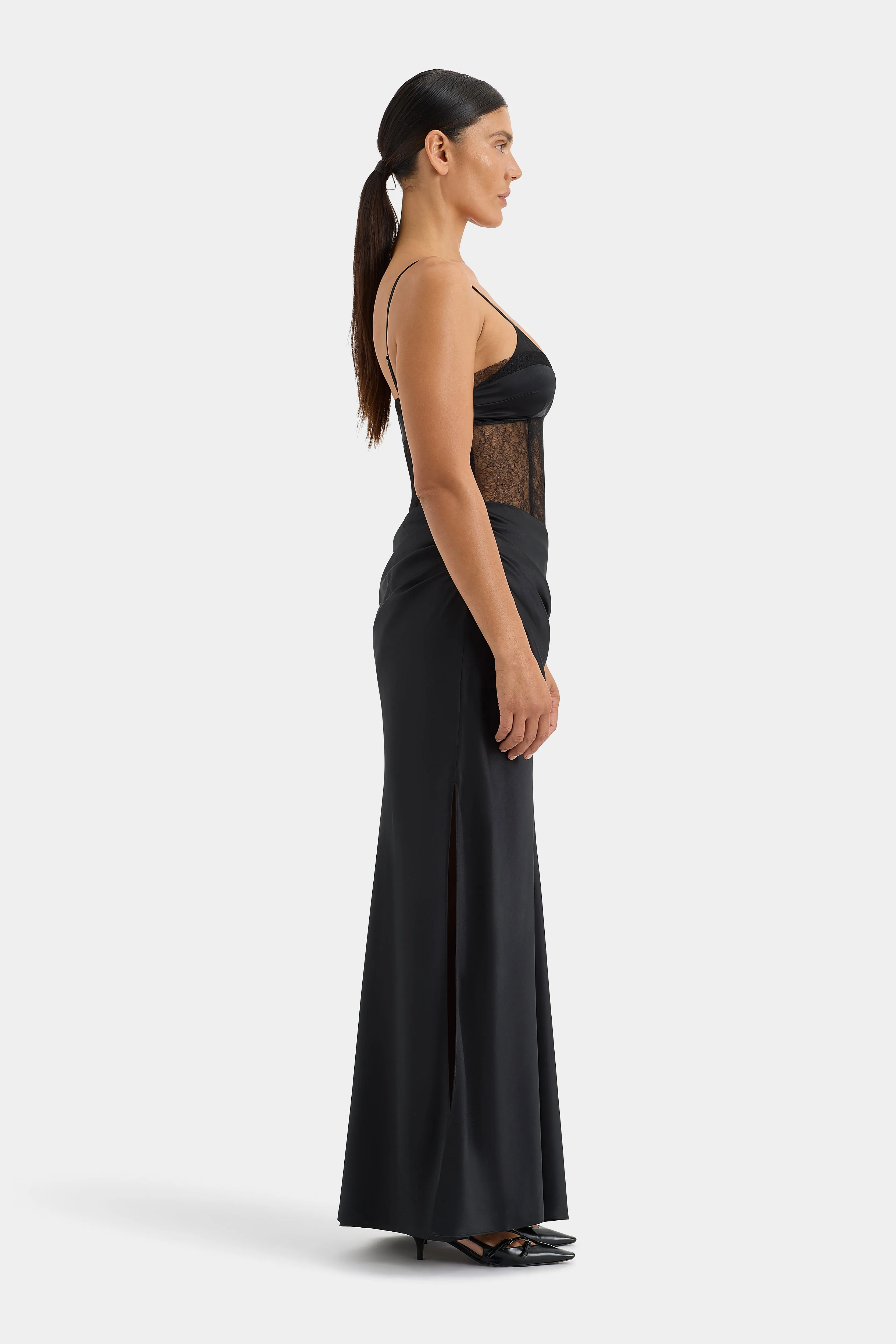 Dunya Draped Gown