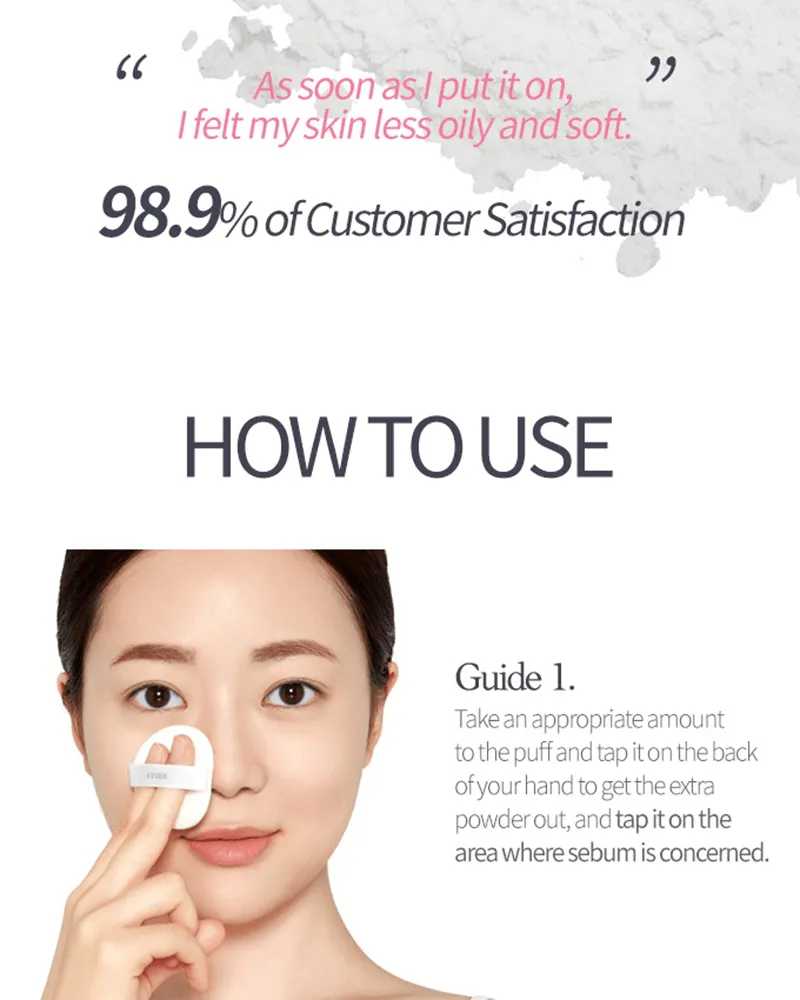 Etude Sebum Soak Powder