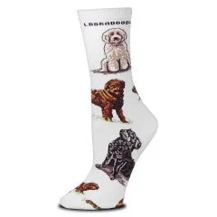 FBF Labradoodle Poses 2 Sock